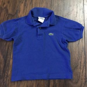 Lacoste Baby Polo. Size 2
